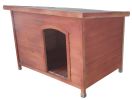 Outdoor Wooden Dog Kennel with leg protectors in backyard Dog House for small to medium dogs